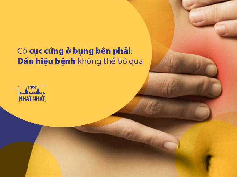 Sờ Thấy Cục Cứng Ở Bụng Dưới Bên Phải: Nguyên Nhân Và Cách Xử Lý