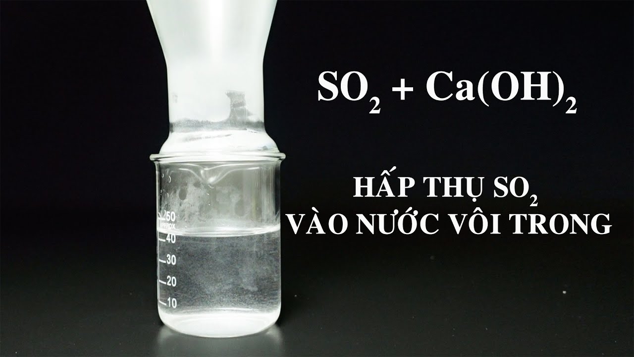 SO2 + Ca(OH)2: Phản ứng và ứng dụng