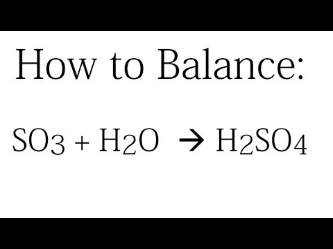 SO3 tác dụng với gì ra H2SO4
