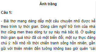 Soạn Ánh Trăng Siêu Ngắn Gallery 2