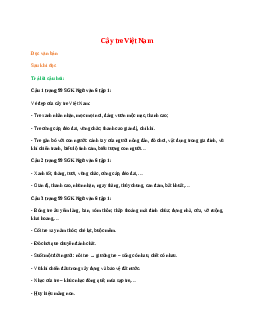 Soạn Bài Cây Tre Việt Nam Ngắn Nhất