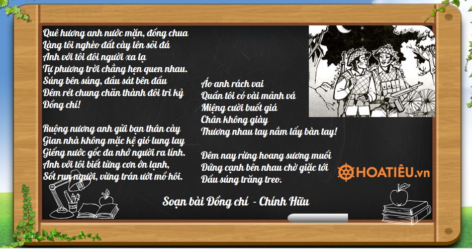 Soạn bài Đồng chí lớp 8 ngắn nhất Gallery 1