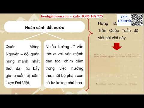 Soạn bài Hịch tướng sĩ - Cánh diều