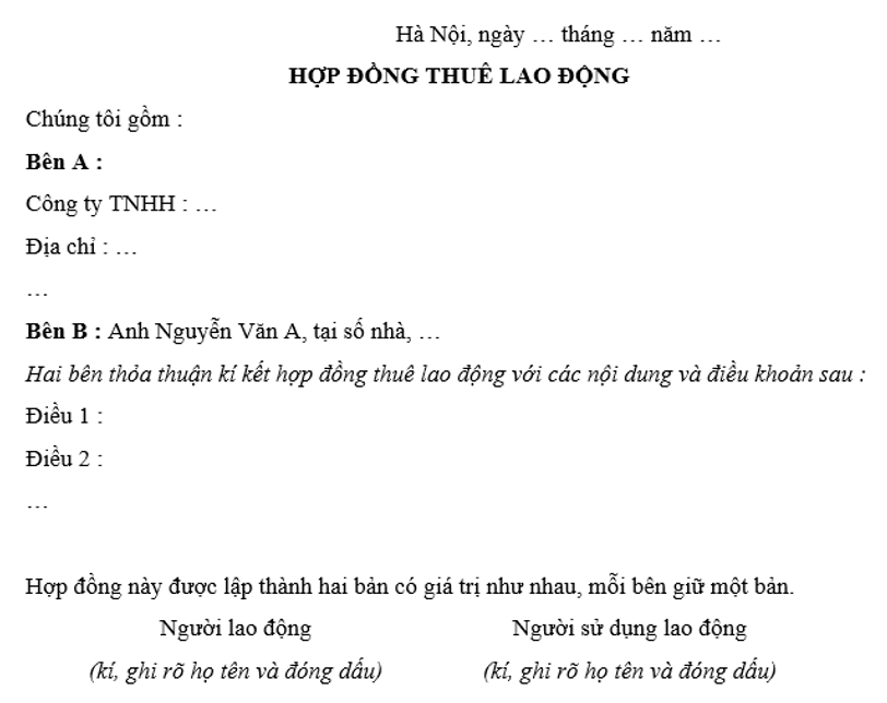 Soạn Bài Hợp Đồng: Hướng Dẫn Chi Tiết và Mẫu Hợp Đồng
