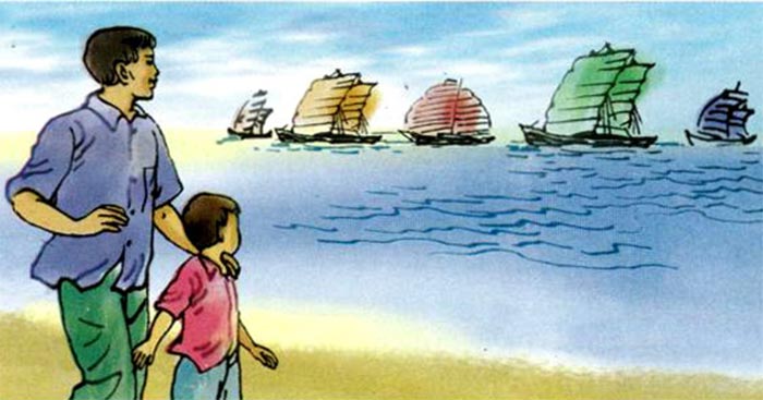 Soạn bài Những Cánh Buồm lớp 5