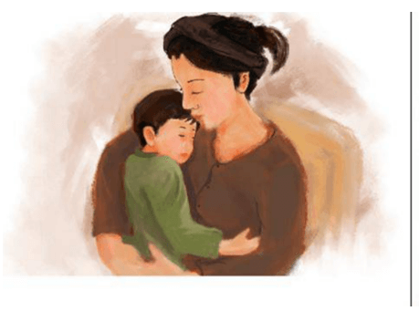 Soạn bài Trong lòng mẹ lớp 7