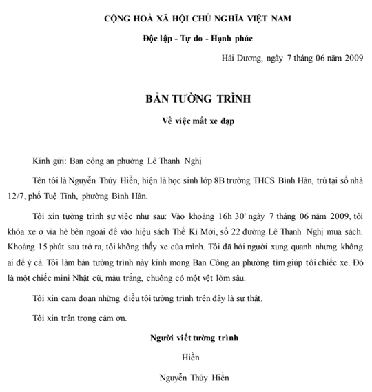 Soạn Bài Viết Văn Bản Tường Trình Lớp 7: Hướng Dẫn Chi Tiết