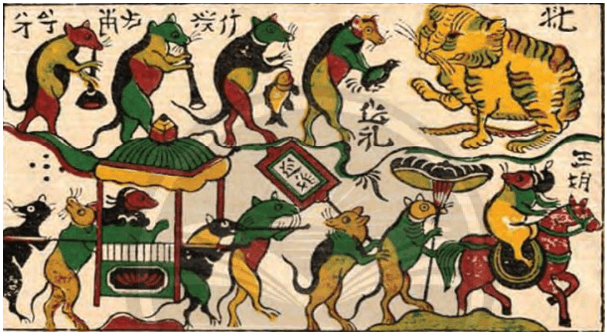 Soạn Văn 10 Tranh Đông Hồ
