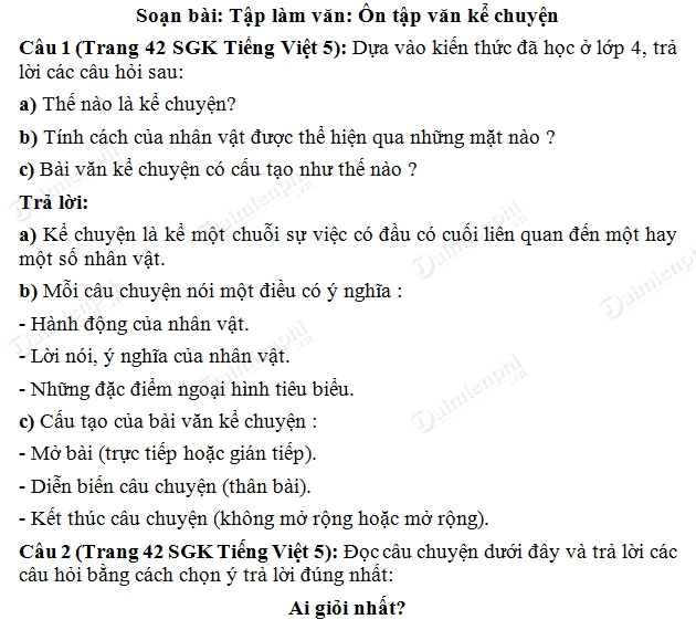 Soạn Văn 5: Hướng Dẫn Chi Tiết Và Bài Tập Ví Dụ