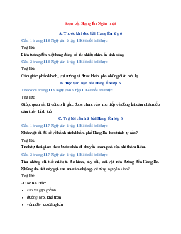 Soạn Văn 6 Hang Én Ngắn Nhất Gallery 2