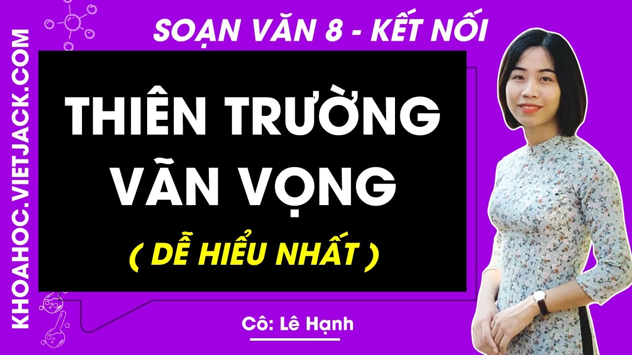 Soạn Văn 8 Bài Thiên Trường Vãn Vọng