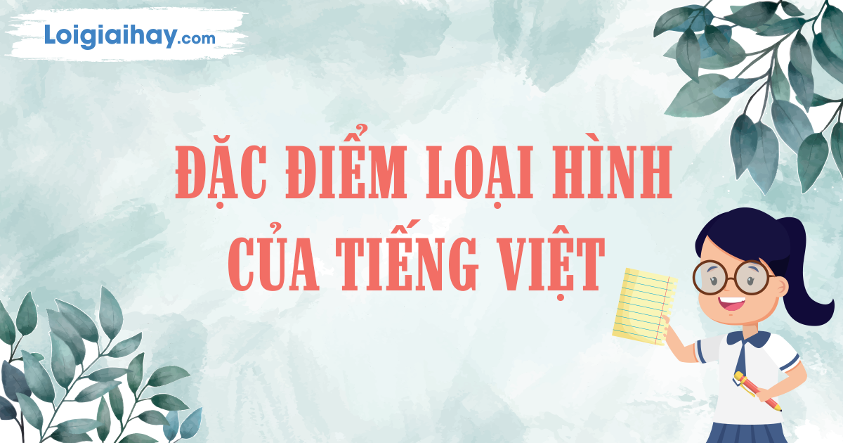 Đặc điểm loại hình của tiếng Việt