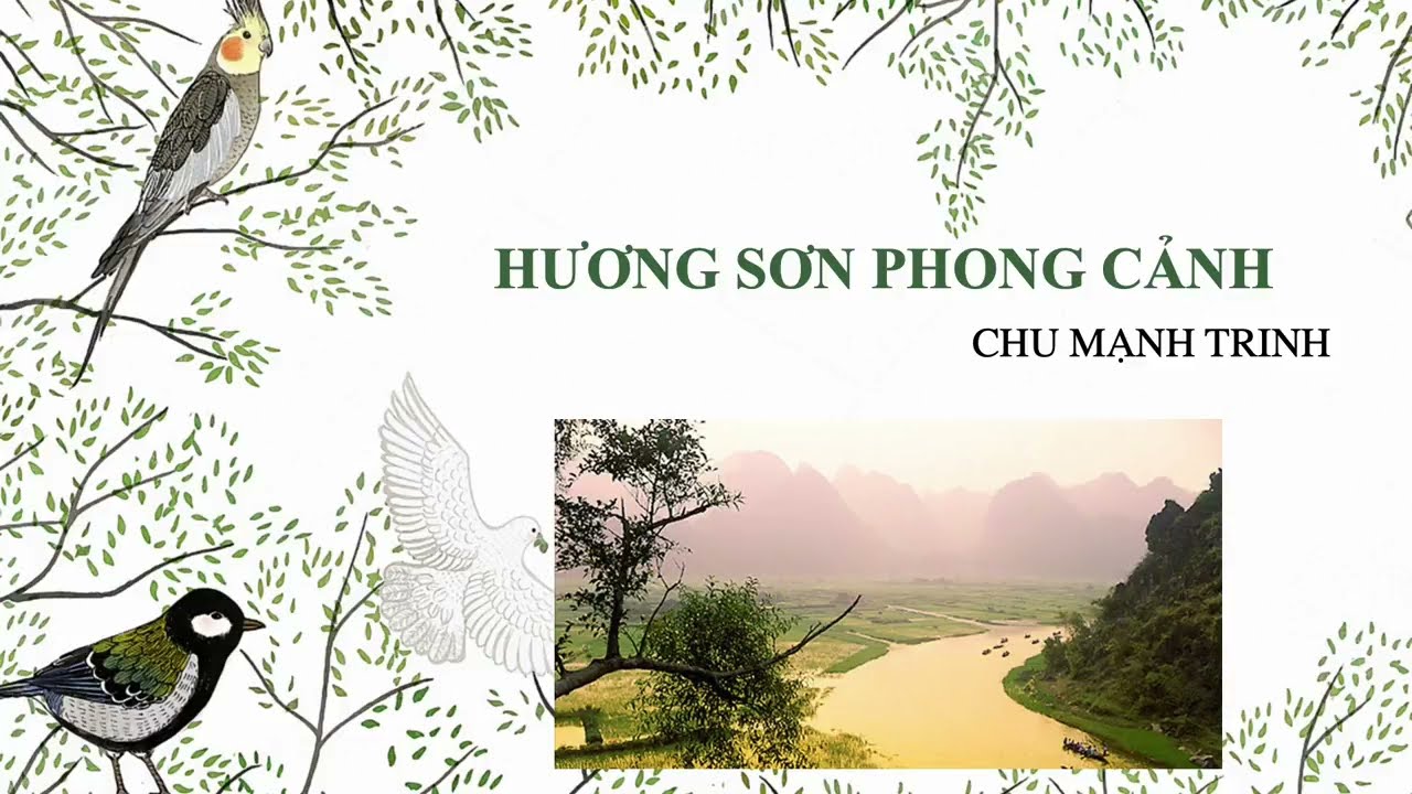 Soạn Văn Hương Sơn Phong Cảnh