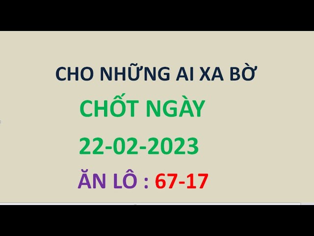 Soi Cầu Cho Những Ai Xa Bờ