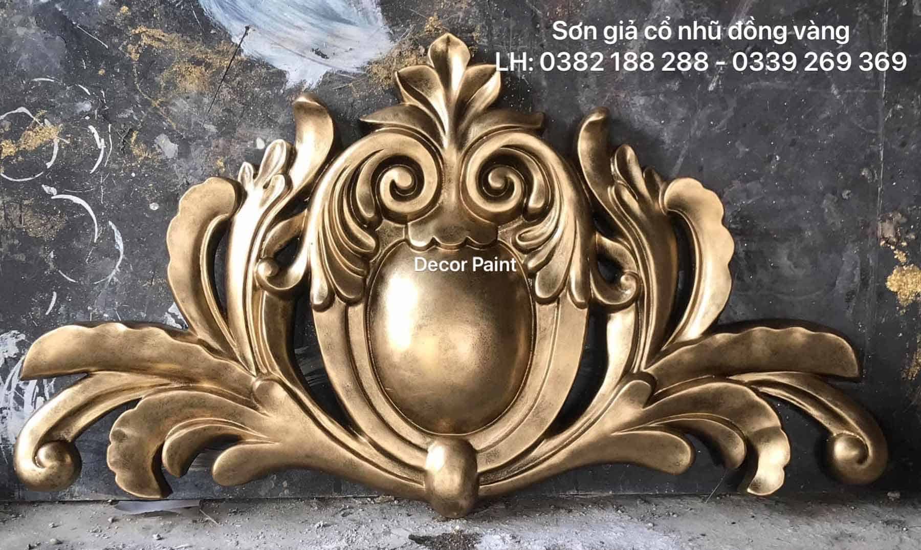Sơn Nhũ Đồng Giả Cổ - Tạo nên vẻ đẹp cổ điển trường tồn