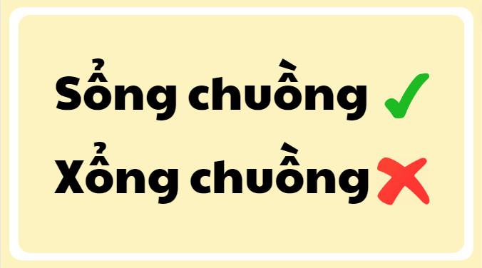 Sổng chuồng hay xổng chuồng?