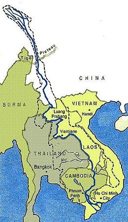 Sông Mê Kông ở đâu?