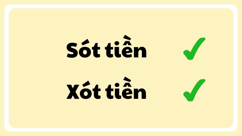 Sót Tiền Hay Xót Tiền?
