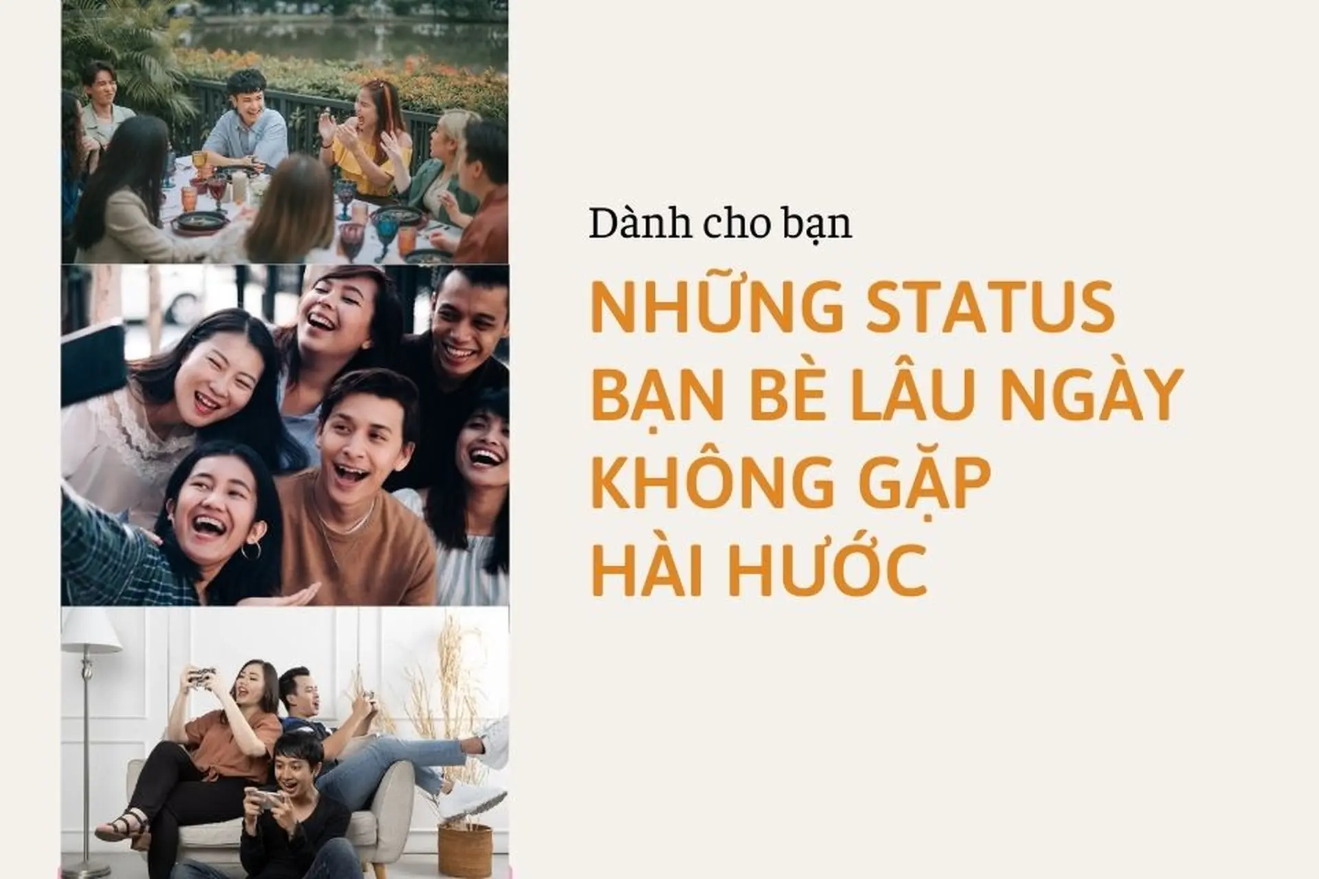 Status bạn bè lâu ngày không gặp: Gợi ý và những điều cần lưu ý