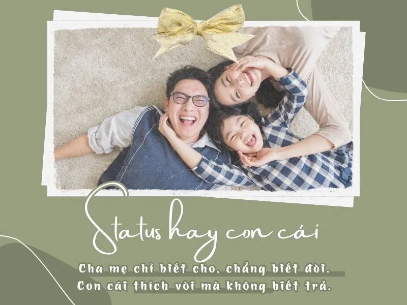 Status Hay Về Con: Những Câu Nói Hay Nhất Về Tình Yêu Con Cái Gallery 2