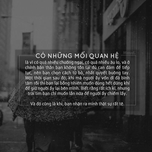 Những Mối Quan Hệ Nên Từ Bỏ