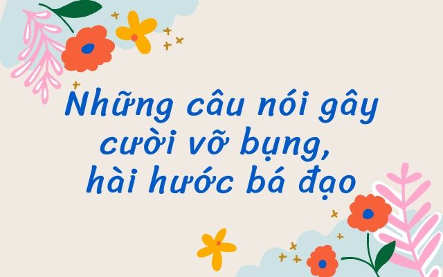 STT Cười Ẻ - Tuyển Tập Những Câu Nói Hài Hước Nhất Gallery 2