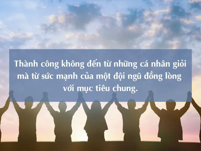 Những Status Hay Về Đội Nhóm, Tinh Thần Đồng Đội Và Thành Công