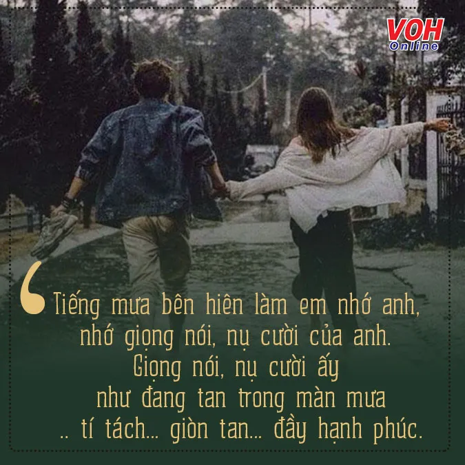 STT Mưa Nhớ Người Yêu: Những Câu Nói Hay, Gây Cảm Xúc