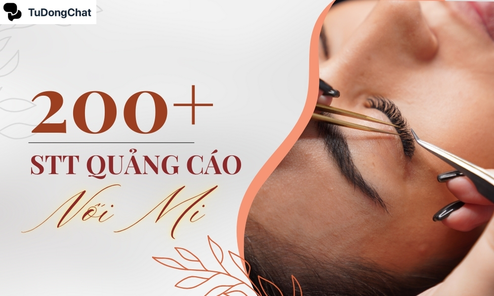 STT Quảng Cáo Nối Mi Thu Hút Khách Hàng