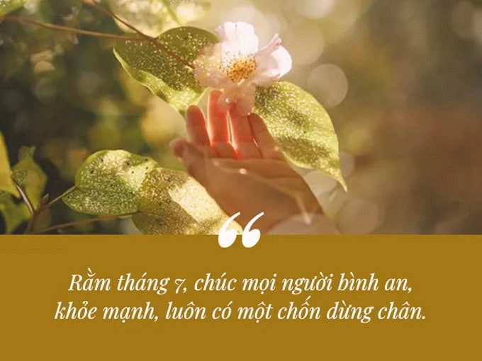 STT Rằm Tháng 7 Ý Nghĩa, Hay Nhất & Hài Hước