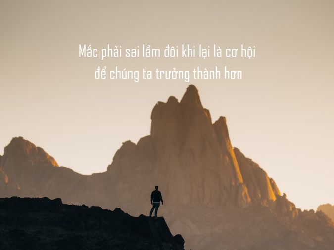 Những Sai Lầm Của Bản Thân - Bài Học Đắt Giá Trên Con Đường Thành Công