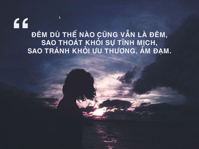 STT Về Đêm Chất - Những Câu Nói Hay Về Đêm Gallery 2