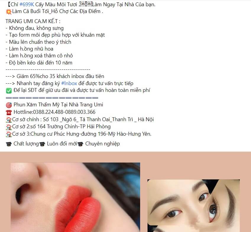 Phun môi: Hướng dẫn chi tiết từ A đến Z, giải đáp mọi thắc mắc