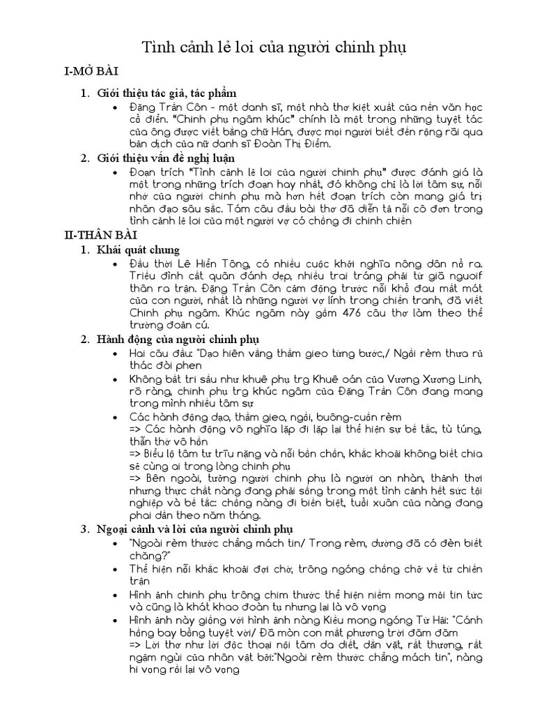 Tình cảnh lẻ loi của người chinh phụ trong văn học Việt Nam Gallery 1