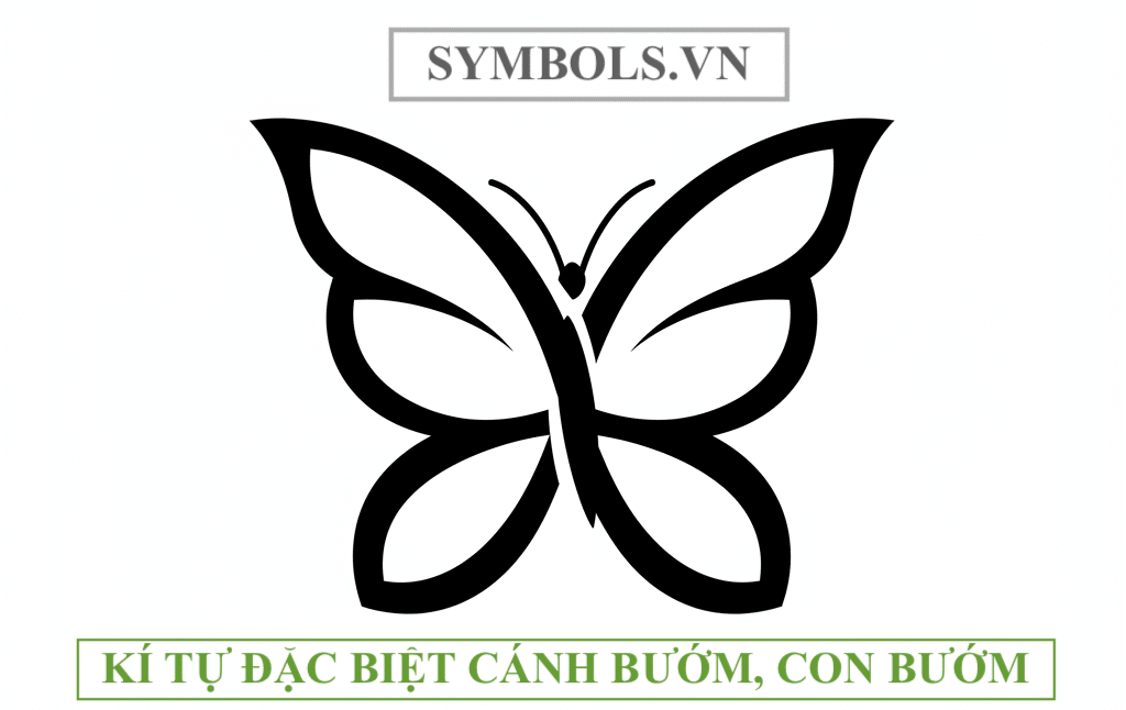 Kí tự đặc biệt cánh bướm Gallery 2