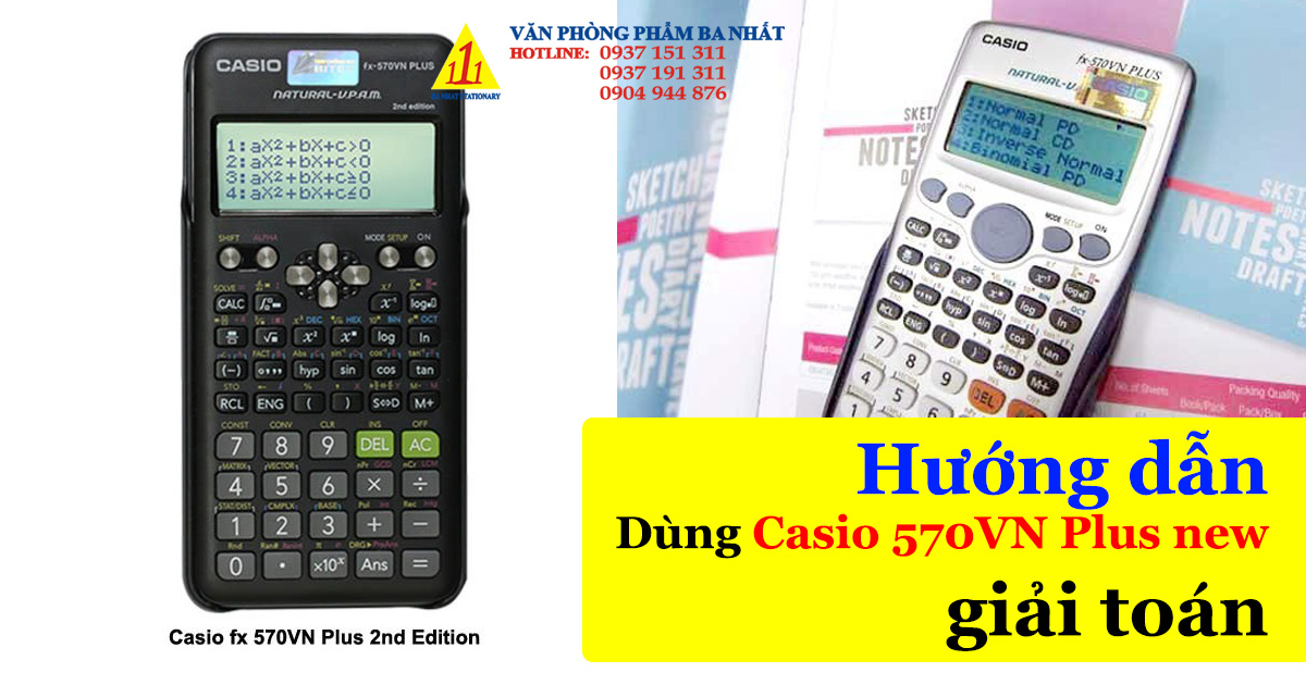Cách bấm f(x) trên máy tính Casio 570 Gallery 1