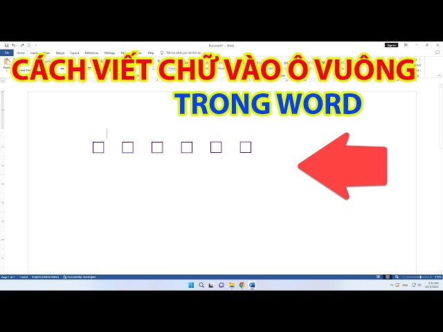 Cách Viết Chữ Trong Ô Vuông Gallery 2