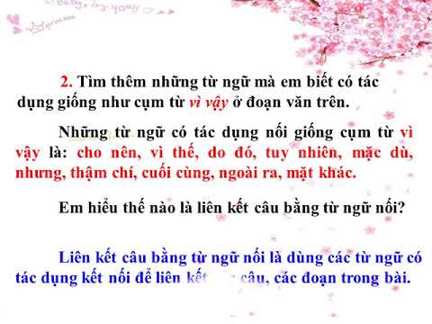 Các Cách Liên Kết Câu Lớp 5 Gallery 2