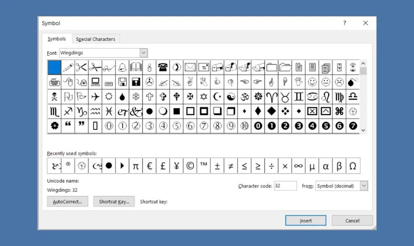 Cách tạo dấu chấm dòng trong Word Gallery 2