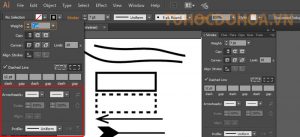 Cách Vẽ Nét Đứt Trong AI Gallery 1