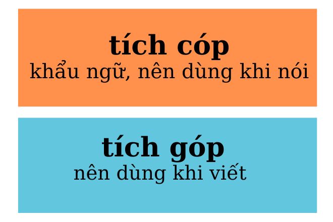 Tích Cóp Hay Tích Góp? Gallery 2