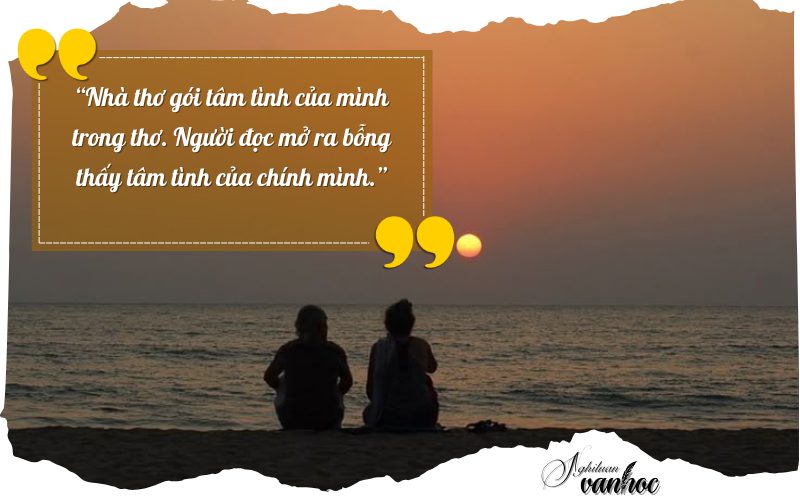 Nhà thơ gói tâm tình của mình trong thơ, người đọc mở ra bỗng thấy tâm tình của chính mình Gallery 1