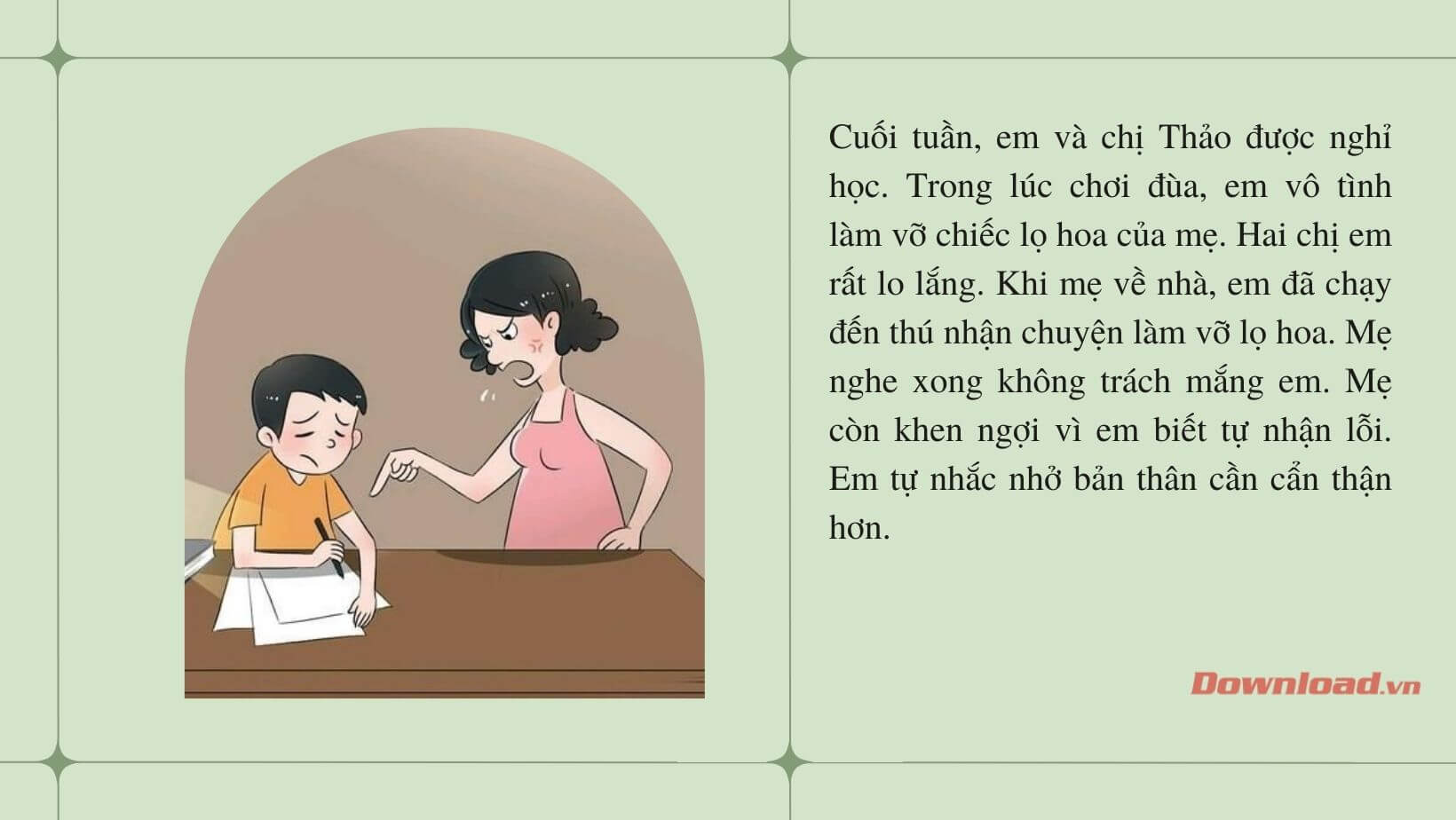 Kể Lại Một Lần Em Mắc Lỗi Với Mẹ Gallery 2