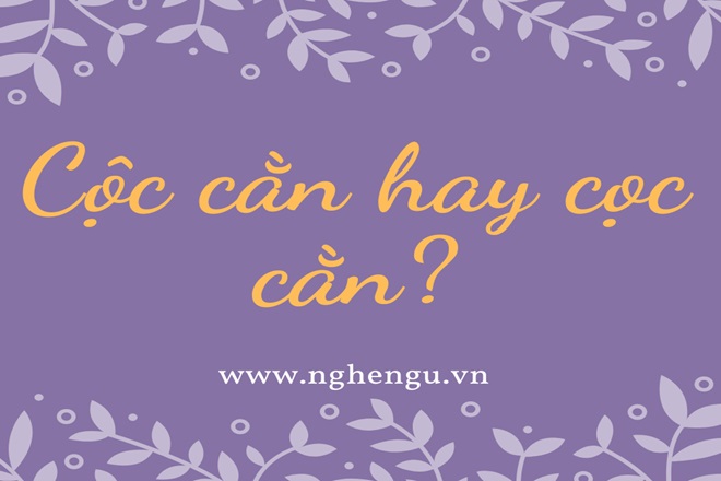 Cọc cằn hay cộc cằn? Gallery 1