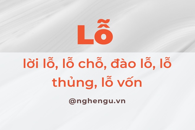 Lổ hay lỗ? Gallery 1
