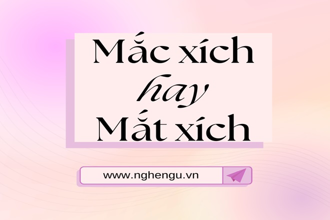 Mắt xích hay mắc xích? Gallery 1