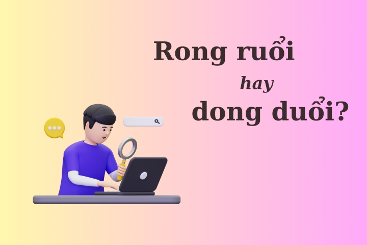 Rong ruổi hay dong ruổi? Gallery 1