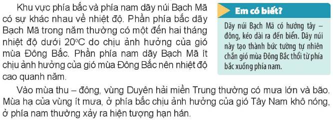 Điểm giống nhau về khí hậu của Duyên hải Nam Trung Bộ và Tây Nguyên Gallery 2