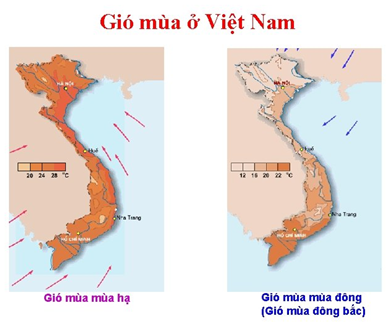 Gió mùa hạ hoạt động ở Đồng bằng Bắc Bộ có hướng chủ yếu là gì? Gallery 2