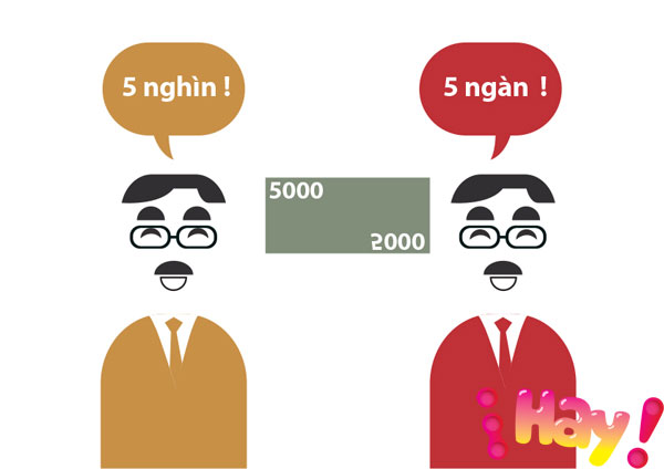 Sự khác nhau giữa ngôn ngữ miền Bắc và miền Nam